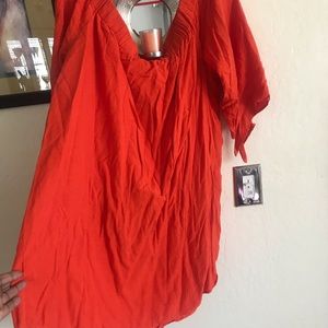 Off the shoulder mini